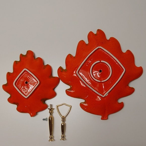 California Pottery Double Tiered Leaf Tray!! - Picture 8 of 8